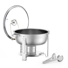 Chafing Dish Buffet Set, 5 Qt 2 Pack, Stainless Steel Chafer with 2 Full Size Pan